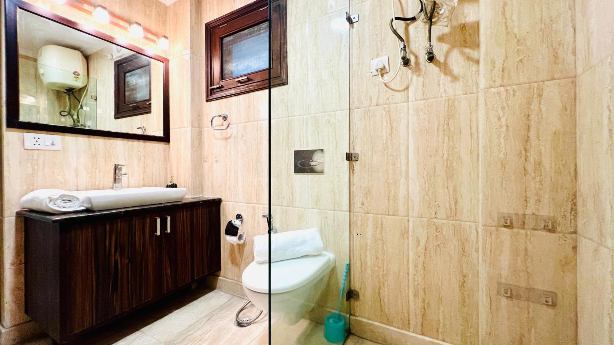 Olive Serviced Apartments - New Friends Colony Νέο Δελχί Δωμάτιο φωτογραφία