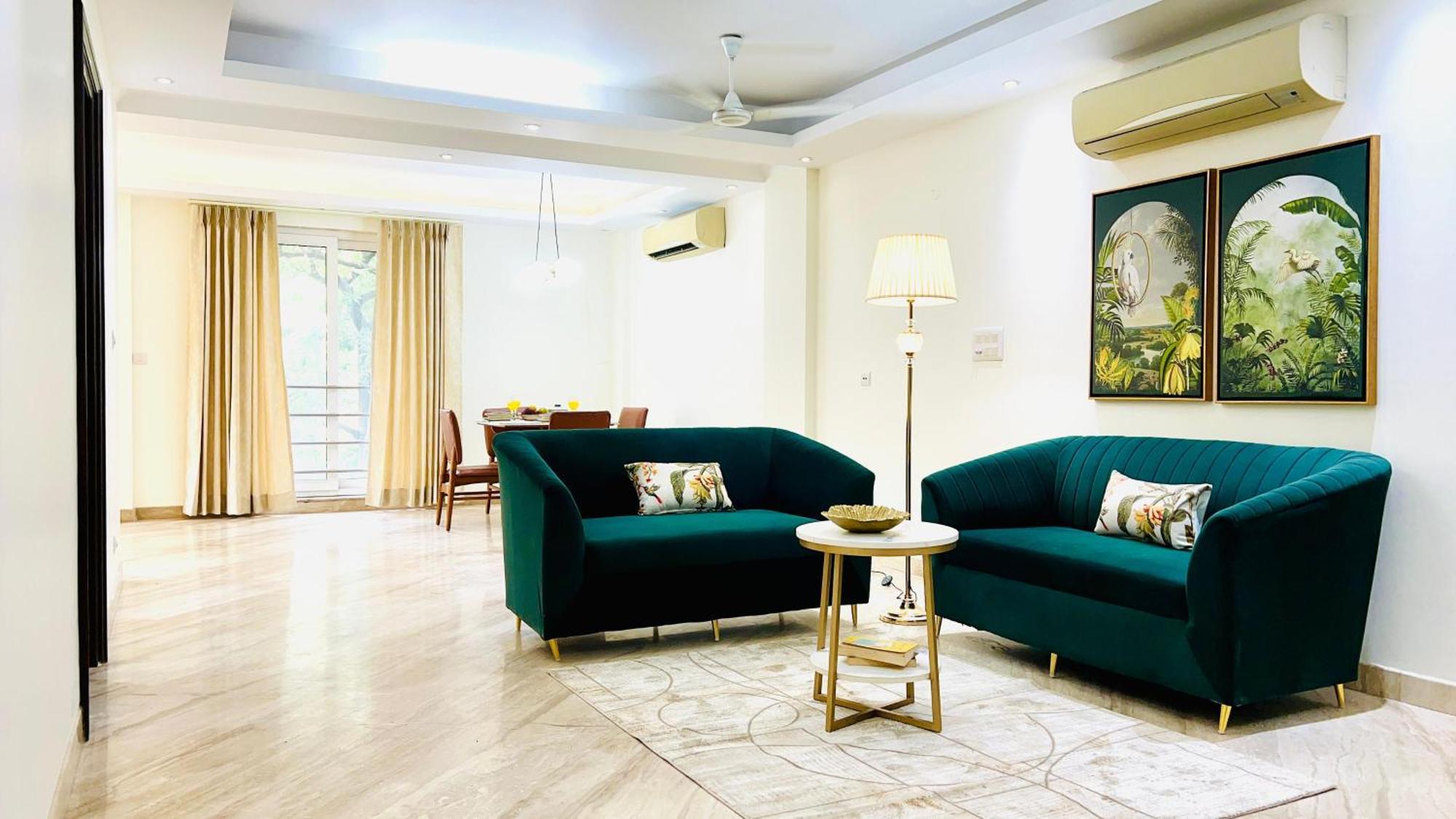 Olive Serviced Apartments - New Friends Colony Νέο Δελχί Δωμάτιο φωτογραφία